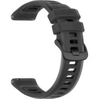 Cinturino Techsuit W084 per Samsung Galaxy Watch / Huawei Watch Series, 20mm, Nero — 3