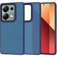 Custodia per Xiaomi Redmi Note 13 Pro 4G / Poco M6 Pro 4G, Techsuit, HaloFrost, Blu scuro — 3