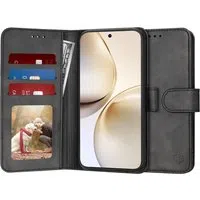 Custodia per Realme 14 Pro+, Techsuit, Diary Book, Nera — 3