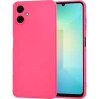 Custodia per Samsung Galaxy A06 A065, Techsuit, SoftFlex, Rosa Scuro — 3
