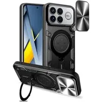 Custodia per Xiaomi Poco F8 Ultra, Techsuit, CamGuard Pro, Nera — 3