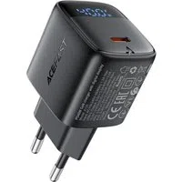 Caricatore da rete Acefast A135 Display, 40W, 3A, 1 x USB-C, Nero — 3