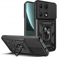 Custodia per Xiaomi Redmi Note 13 Pro 4G / M6 Pro, Tech-Protect, CamShield Pro, nero — 3