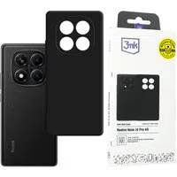 Custodia per Xiaomi Redmi Note 14 Pro 4G, 3MK, Nera Opaca — 3