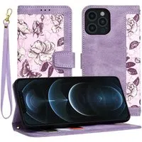 Custodia per Apple iPhone 12 Pro Max, Techsuit, FlipCraft, Viola — 3