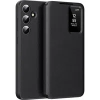 Custodia per Samsung Galaxy S25+ S936, Techsuit, SmartView, Nera — 3