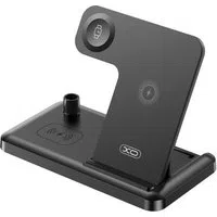 Caricabatterie Rete Wireless XO Design WX033 4in1, 15W, 1.67A, Nero — 3