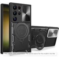 Techsuit Custodia per Samsung Galaxy Z Flip8 F776, Techsuit, CamGuard Pro, Nera — 2