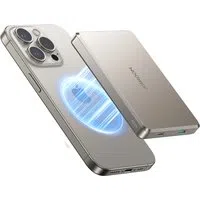 Batteria Esterna Wireless Joyroom JR-PBM08 Pro, 10000mAh, 20W, PD + FQI, 1 x QI - 1 x USB-C, Beige — 3
