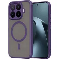 Custodia MagSafe per Xiaomi 17T Pro, Techsuit, HaloFrost II, Viola — 3