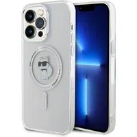 Custodia MagSafe per Apple iPhone 14 Pro Max, Karl Lagerfeld, IML Choupette, Trasparente — 3