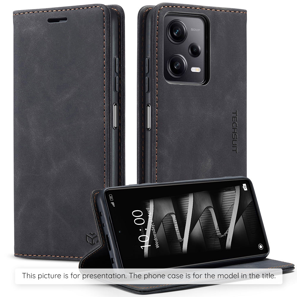 Techsuit Custodia per Samsung Galaxy S25 FE, Techsuit, Confy, Nera