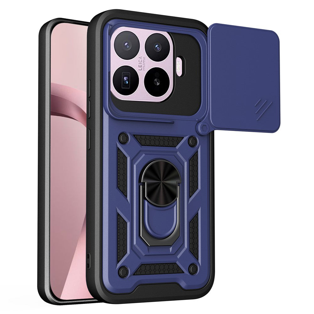 Techsuit Custodia per Xiaomi 17T, Techsuit, CamShield, Blu