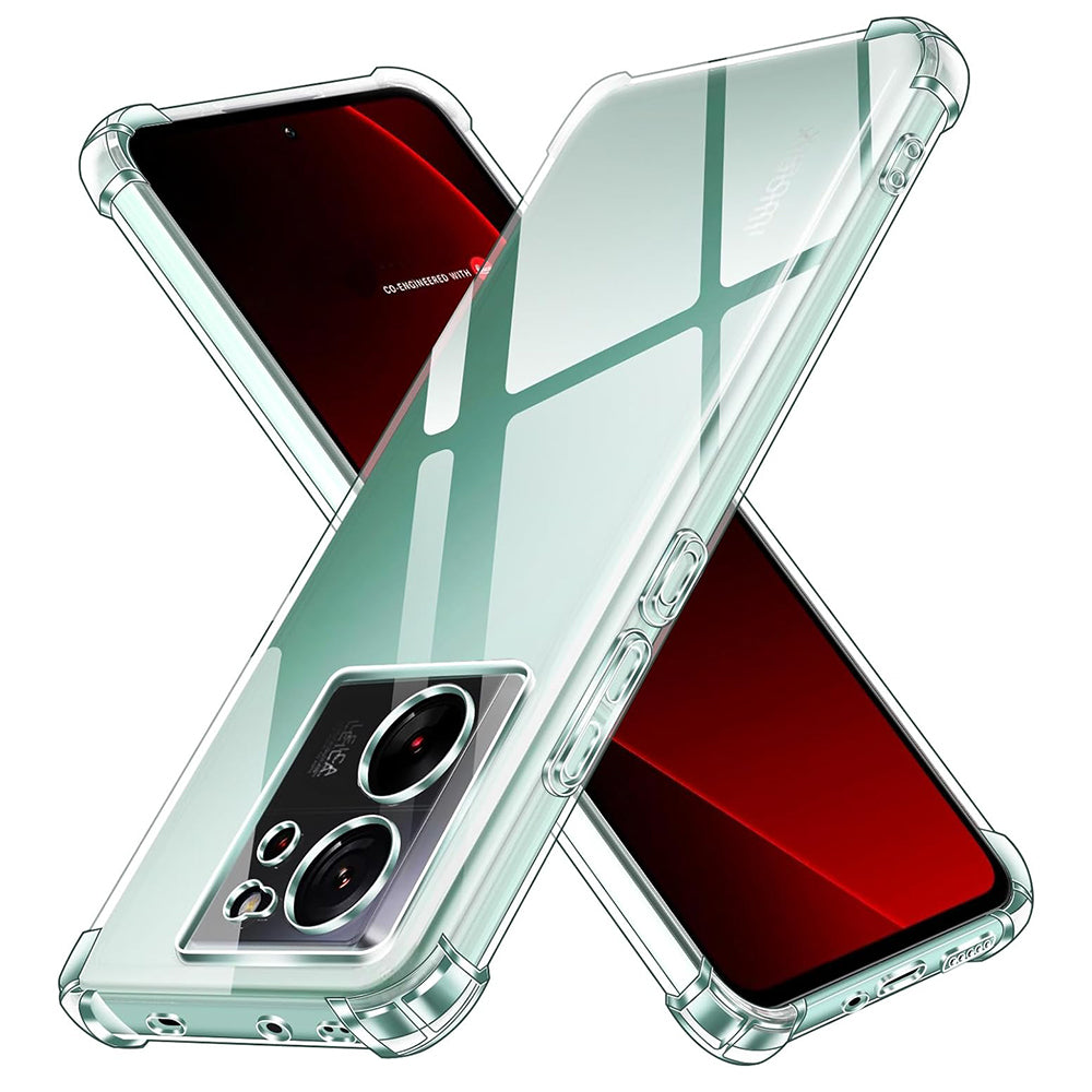 Techsuit Custodia per Xiaomi 13T Pro / 13T, Techsuit, Shockproof Clear, Trasparente