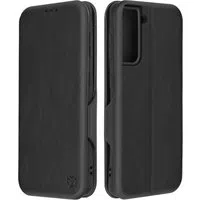 Custodia per Samsung Galaxy S21 5G G991, Techsuit, Safe Wallet Plus, Nera — 3