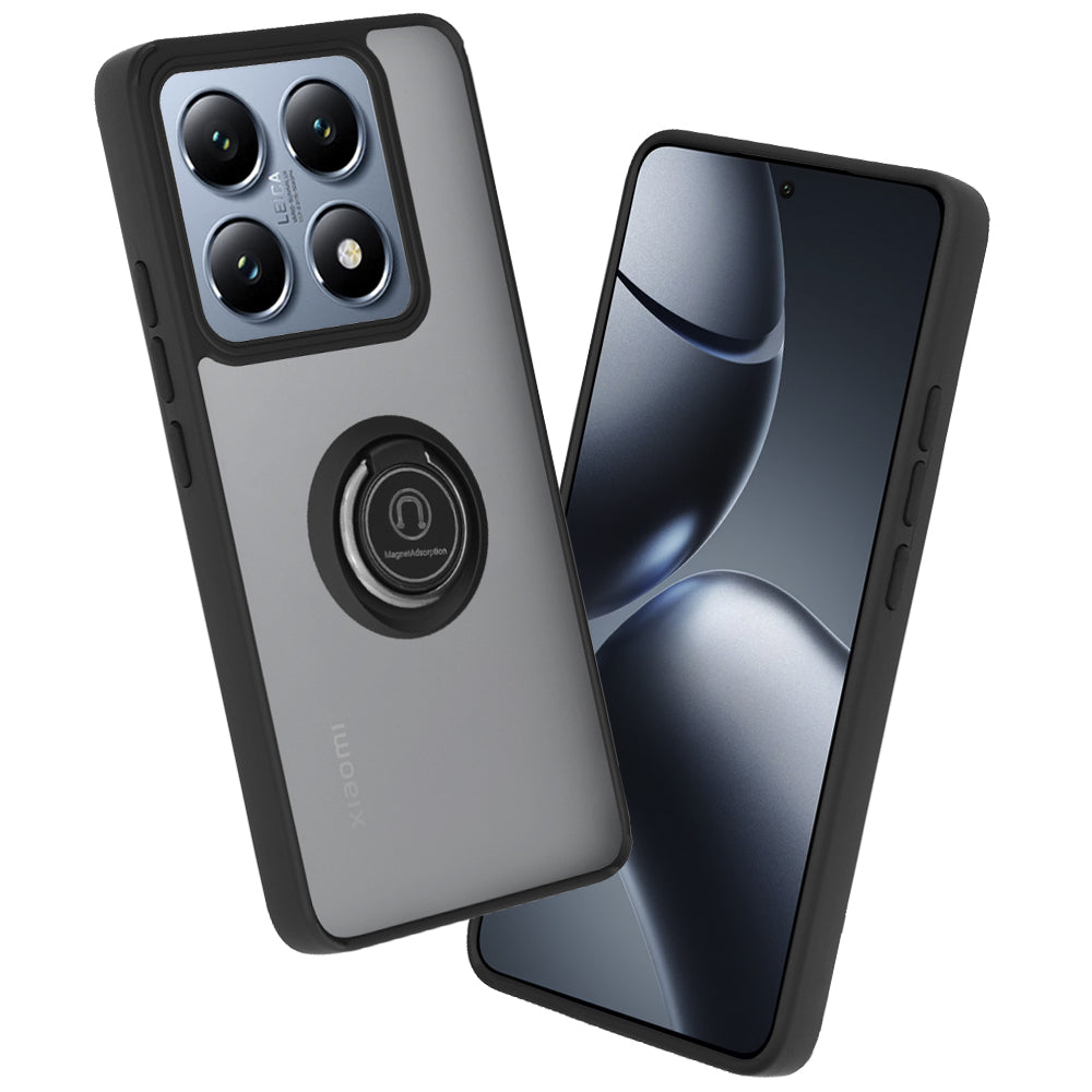 Techsuit Custodia per Xiaomi 14T Pro, Techsuit, Glinth, Nera
