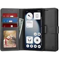 Custodia per Nothing Phone (3a) Lite, Techsuit, Diary Book, Nera — 3