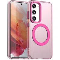 Custodia MagSafe per Samsung Galaxy S23 S911, Techsuit, CandyCase, Rosa — 3
