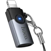 Adattatore Dati e Ricarica USB-C - Lightning HOCO UA46A, Grigio — 3