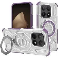 Custodia per Xiaomi 15T, Techsuit, Carbon Shield Pro, Viola — 3
