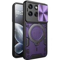 Custodia per Motorola Edge 70 Fusion, Techsuit, CamGuard Pro, Viola — 3