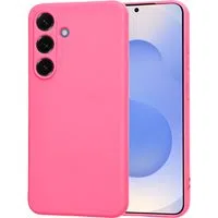 Custodia per Samsung Galaxy S25 S931, Techsuit, SoftFlex, Rosa Scuro — 3