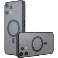 Custodia MagSafe per Nothing Phone (3a) Lite, Techsuit, PureFrost, Nera Satinata — 3