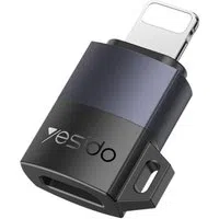 Adattatore Dati e Ricarica USB-C - Lightning Yesido GS27, Grigio — 3