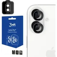 Pellicola protettiva per fotocamera posteriore 3MK Protection Pro per Samsung Galaxy A36 A366, vetro temperato, nero — 3