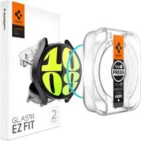 Pellicola Protettiva Spigen GlastR EZ FIT per Samsung Galaxy Watch7 / Watch6 / Watch5 / Watch4 44mm Series, Set 2 pezzi, Vetro Temperato AGL08493 — 3