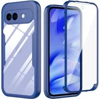 Custodia per Google Pixel 10a, Techsuit, ColorVerse 360, Blu — 3