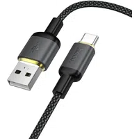 Cavo Dati e Ricarica USB-A - USB-C HOCO X128 Benefit, 36W, 1m, Nero — 3