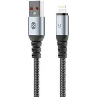 Cavo Dati e Ricarica USB-A - Lightning Forever Braix, 18W, 1m, Nero — 2