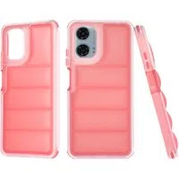 Custodia per Motorola Moto G24 Power, Techsuit, Wave Shield, Rossa — 3