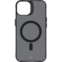 Custodia MagSafe per Apple iPhone 15, 3MK, Smoke MagCase, Nera — 3
