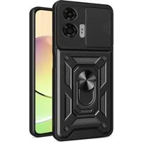 Custodia per Motorola Moto G24 Power, Techsuit, CamShield, Nera — 3