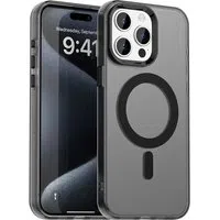 Custodia MagSafe per Apple iPhone 15 Pro Max, Techsuit, CandyCase, Nera — 3