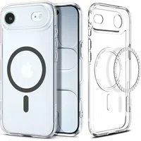 Custodia MagSafe per Apple iPhone 17 Air, Spigen, Ultra Hybrid, Grigio Trasparente ACS10314 — 3