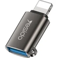 Adattatore OTG Lightning - USB-A Yesido GS14, Nero — 3