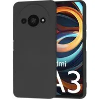 Custodia per Xiaomi Redmi A3x / A3, Techsuit, SoftFlex, Nera — 3