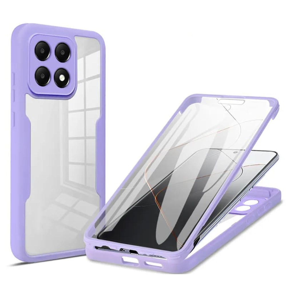 Techsuit Custodia per Xiaomi Poco F6 Pro, Techsuit, ColorVerse 360, Viola