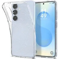 Custodia per Samsung Galaxy S25 S931, Spigen, Liquid Crystal Glitter, Trasparente ACS08997 — 3