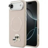 Custodia MagSafe per Apple iPhone 17 Air, Karl Lagerfeld, Karl & Choupette Pins, Rosa — 3
