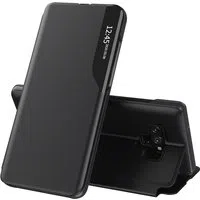 Custodia per Samsung Galaxy Note 9 N960, Techsuit, eFold, Nera — 3