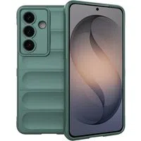 Custodia per Samsung Galaxy S26 S942, Techsuit, Magic Shield, Verde — 3
