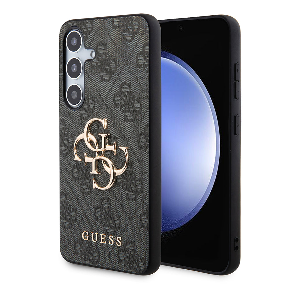 Guess Custodia per Samsung Galaxy S24+ S926, Guess, 4G Big Logo, Nera