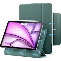 Custodia per Apple iPad Air 13 (2026) / Air 13 (2025) / Air 13 (2024) / Pro 12.9 (2022) / Pro 12.9 (2021), ESR, Rebound, Verde Satinata — 3