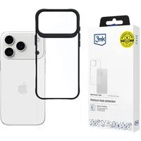 Custodia per Apple iPhone 17 Pro, 3MK, Satin Armor Case+, Nera — 3