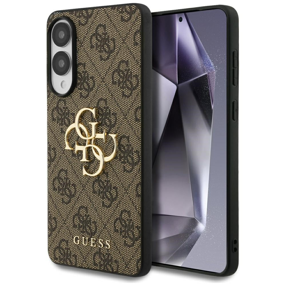 Guess Custodia per Samsung Galaxy S25 Edge S937, Guess, Big 4G Logo Classic, Marrone