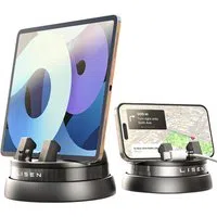 Supporto Auto Lisen per Telefono / Tablet con spessore 6mm - 13mm, Nero YL0224060015 — 3